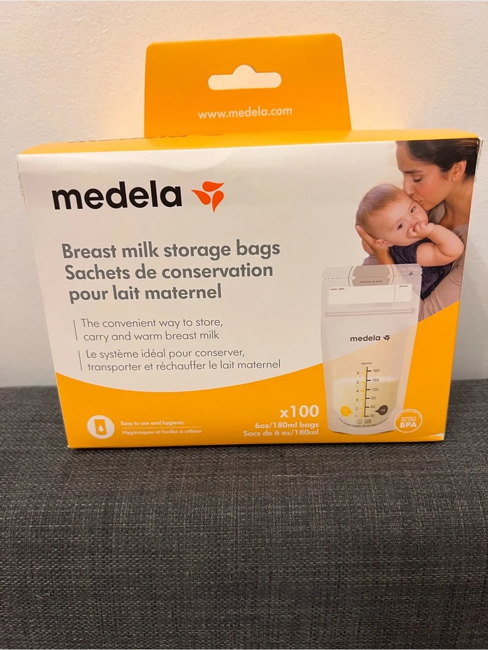 Medela Breast Milk Storage Bags (3 Boxes)-300ct